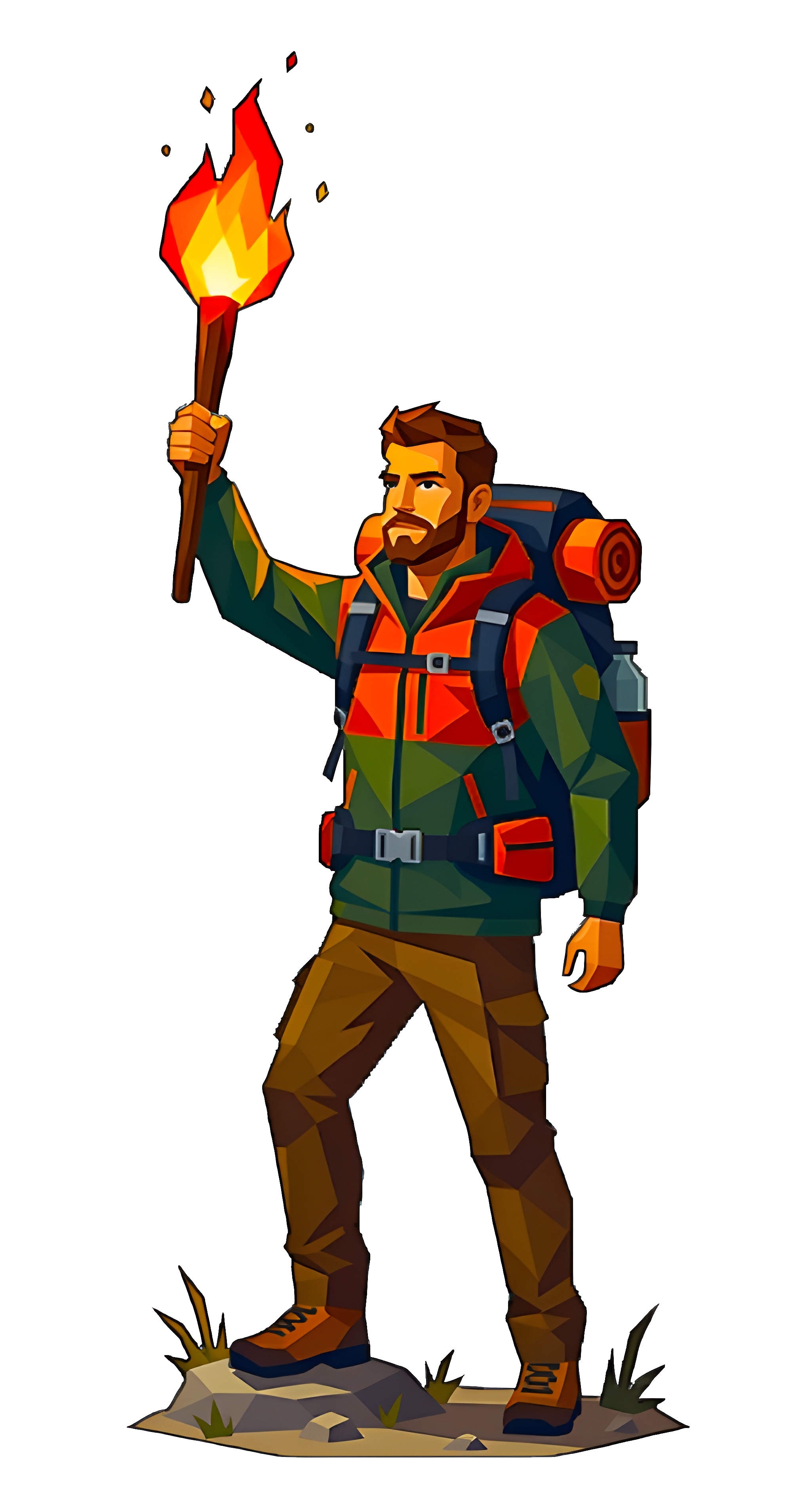 Male character front